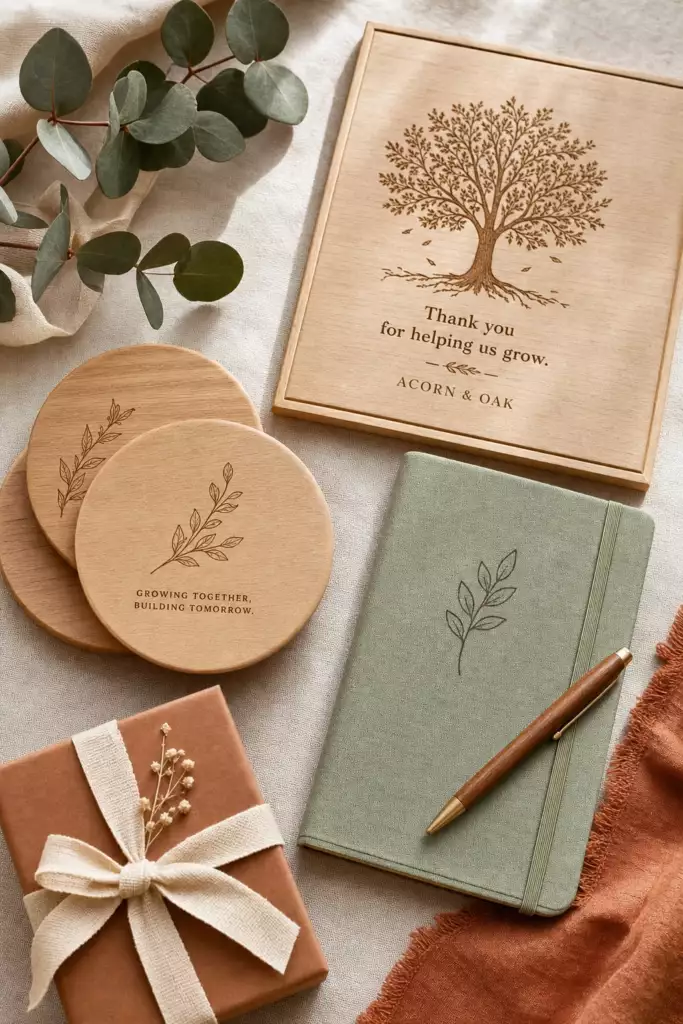 Objets gravés personnalisés pour cadeaux clients – Trevia Lab