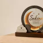 Veilleuse personnalisée en bois