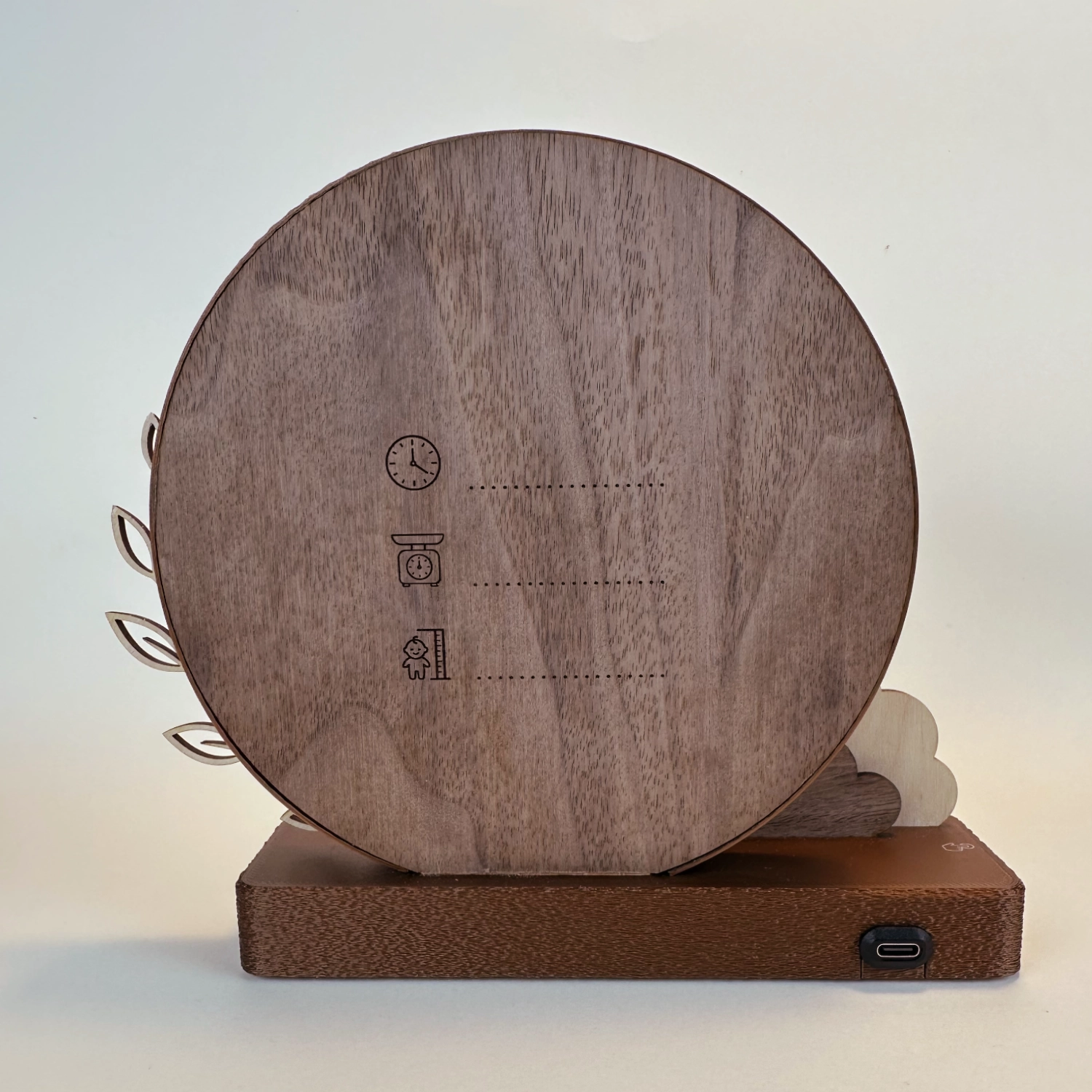 Veilleuse personnalisée — Décor lune – Image 3